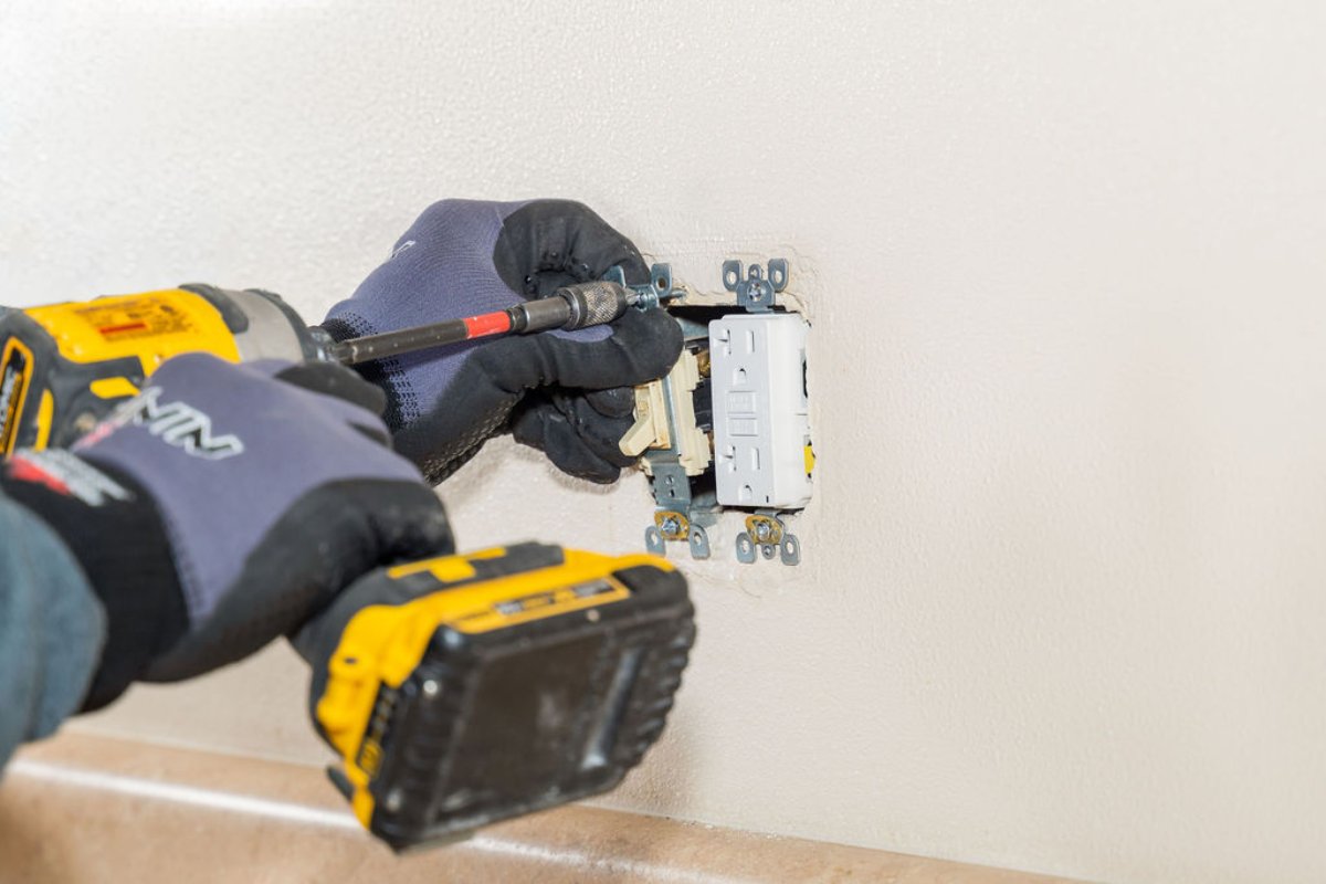 Emergency electrical outlet services provided by Done Right Services in Tucson, focusing on rapid repairs.