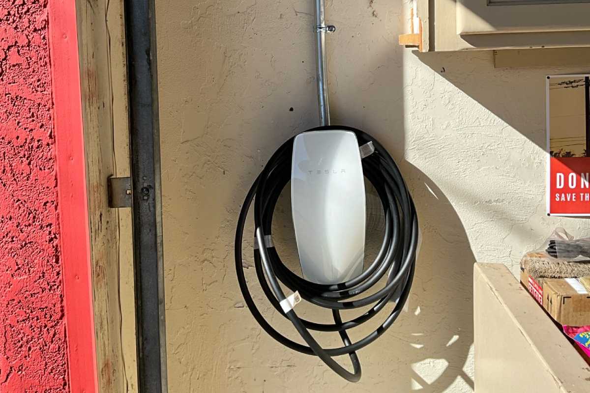 Home electrification project in Tucson featuring an EV charger installation by Done Rite Services.