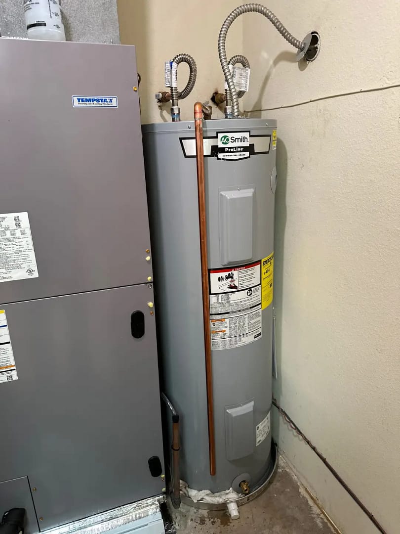 water heater installed by Done Rite Services