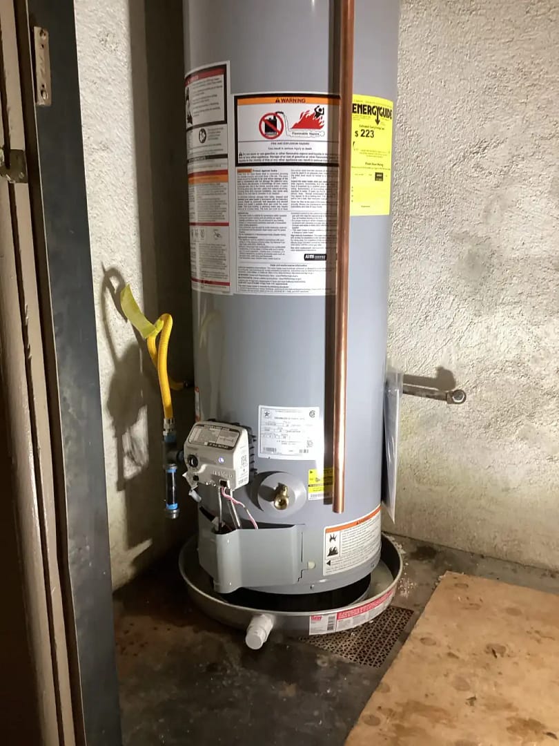 image for newly installed water heater in Tucson