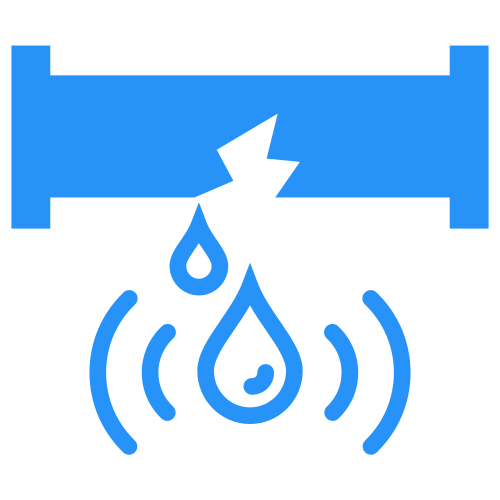 water leak detection icon